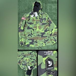 $110 Medium Nike Michigan State Spartans X Salute to Service Nylon Camo Jacket